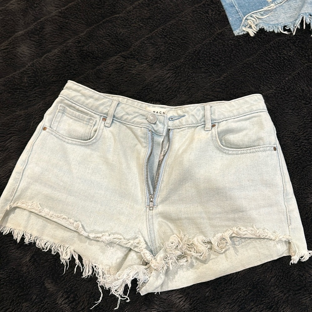 Pacsun light wash Jean shorts